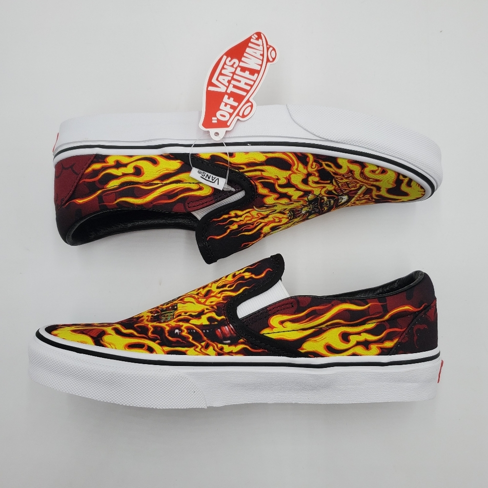 Vans, women, samurai rising.